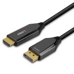 Lindy 40931 Videokabel-Adapter 2 m HDMI Typ A (Standard) DisplayPort Schwarz