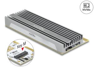 DELOCK PCI Express x16 (x4 / x8) Karte zu 1 x NVMe M.2 Key M