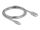 DELOCK USB 2.0 Kabel mit Metallmantel USB Typ-A St > C St 1m