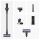 Dyson V8 Cyclone 2-in-1-Stabstaubsauger Akku Trocken Beutellos 0,54 l Schwarz