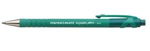 Papermate Flexgrip Ultra Grün Clip-on-Einziehkugelschreiber Medium 12 Stück(e)