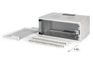 Digitus Netzwerk-Set SOHO Pro, 483 mm (19") - 4HE, 540 x 400 mm (B x T)