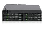 Icy Dock MB606SPO-B Hard Drive Backplane Schwarz