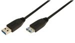 LogiLink 2m USB A - USB A 3.0 F/M USB Kabel USB 3.2 Gen 1...