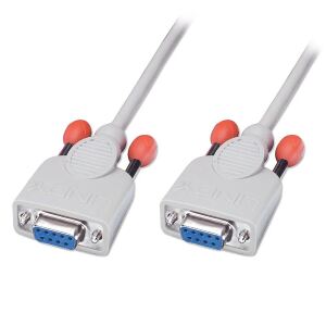 Lindy 31573 Serien-Kabel Weiß 2 m Sub-D
