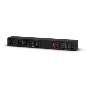 CyberPower MBP20HVIEC6A Maintenance Bypass PDU Rack 1U, Eingang 16A- (1) IEC C19 + (2) IEC C20, Ausgang 16A- (6) IEC C13 + (1) IEC C19 für OL + OLSA Rackmount