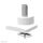 Neomounts NM-D775DXWHITE Monitorarm 10-32" - Gasfeder - Topfix - 180°-Stopp