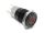 DELOCK Druckschalter zum Einbau schwarz 16 mm 12 V 5 x Lötan