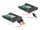 DELOCK SATA Konverter SATA 22Pin/Mini B -> 1x mSATA/Mini