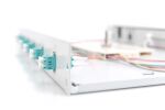 Digitus LWL Spleißbox, 1HE, bestückt, 6x LC DX, OM3