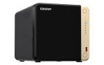 QNAP TS-464 NAS Tower Intel® Celeron® N5095 8 GB DDR4 0 TB QNAP QTS Schwarz