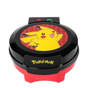 Uncanny Brands WM1POKPIKEU Waffeleisen 1 Waffel(n) Schwarz, Rot, Gelb