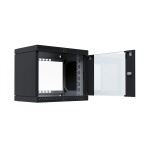 EFB Elektronik WGX-0906TS.G1 Rack 9U Wandmontiertes Regal Schwarz