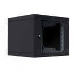 EFB Elektronik WGX-0906TS.G1 Rack 9U Wandmontiertes Regal Schwarz