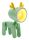 RealPower 486259 Tischleuchte LED Grün
