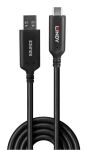 Lindy 43397 USB Kabel USB 3.2 Gen 1 (3.1 Gen 1) 50 m USB A USB C 5 Gbit/s Schwarz