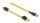 DeLOCK 81253 Netzwerkkabel Schwarz, Gelb 5 m Cat6