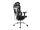 Equip Ergonomischer Premium-Bürostuhl mit Kopfstütze und Armlehnen, Schwarz