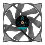 Iceberg Thermal IceGALE Computergehäuse Ventilator 14 cm Grau 1 Stück(e)