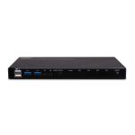 Lindy 39313 Tastatur/Video/Maus (KVM)-Switch Schwarz