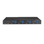 Lindy 39313 Tastatur/Video/Maus (KVM)-Switch Schwarz