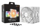 be quiet! LIGHT WINGS LX 140mm PWM 3-Pack White Computergehäuse Ventilator 14 cm Weiß 3 Stück(e)