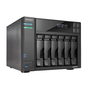 Asustor LOCKERSTOR 6 NAS Desktop Intel® Celeron® N5105 8 GB DDR4 HDD ADM Schwarz