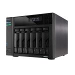 Asustor LOCKERSTOR 6 NAS Desktop Intel® Celeron® N5105 8 GB DDR4 HDD ADM Schwarz