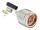 DELOCK N Stecker z.Crimpen LMR200 passend. schrumpfschlauch