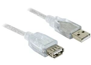 DeLOCK 82239 USB Kabel USB 2.0 1,8 m USB A 0,48 Gbit/s Weiß