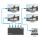 Manhattan 4K@60Hz 4-Port HDMI-Splitter mit Downscaling Teilt einen HDMI-Eingang in vier HDMI-Ausgänge (1x4), EDID-Schalter für Downscaling 18G, schwarz