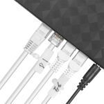 LogiLink KAB0069 Kabel-Organizer Tisch/Bank Kabelbinder-Halterung Transparent 100 Stück(e)