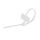 LogiLink KAB0069 Kabel-Organizer Tisch/Bank Kabelbinder-Halterung Transparent 100 Stück(e)