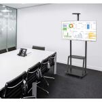 Techly ICA-TR33 Halterung für Schilderdisplays 177,8 cm (70") Schwarz