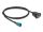 DELOCK Kabel HSD Z Stecker zu RJ45 Buchse 1 m