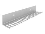 DELOCK Kabelhalterung 318 x 65 mm zur Wandmontage grau