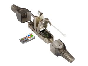 Alcasa GC-N0150 Drahtverbinder RJ-45 Silber