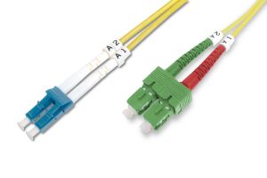 Digitus Fiber Optic Singlemode Patchkabel SC ( APC ) zu LC ( PC )