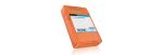 ICY BOX IB-AC602b-6, 3,5" HDD Schutzbox, transparent, 6 Farben (weiß, grau, rot, grün, blau, orange)