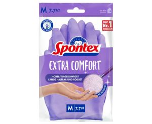 Spontex Extra Comfort Latex Violett Weiblich M
