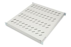 Digitus Fachboden mit variablen Befestigungsschienen zum Festeinbau in 483 mm (19")-Schränke
