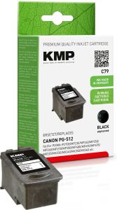 KMP C79 Druckerpatrone 1 Stück(e) Schwarz