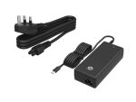 Conceptronic OZUL03BUK 100W GaN USB PD Desktop-Ladegerät, Integriertes USB-C-Kabel, UK-Stecker