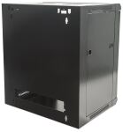 Intellinet 19" Wandverteiler, 9 HE, 500 (H) x 570 (B) x 450 (T) mm, Flatpack, schwarz