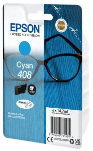 Epson Singlepack Cyan 408 DURABrite Ultra Ink