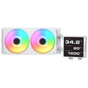 COUGAR CPU Wasserkühlung Poseidon Vistek Pro 240, ARGB, Weiß