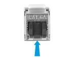 DELOCK Kabel RJ45 Stecker zu Keystone Modul RJ45 Buchse 3m