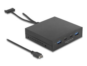 DeLOCK 3.5″ USB 3.2 Gen 2 Front Panel 2 x USB Type-C + 2 x USB Typ-A