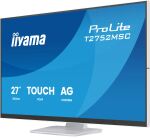 iiyama ProLite T2752MSC-W1AG Computerbildschirm 68,6 cm (27") 1920 x 1080 Pixel Full HD LCD Touchscreen Weiß