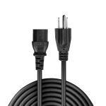 Lindy 30338 Stromkabel Schwarz 2 m C13-Koppler
